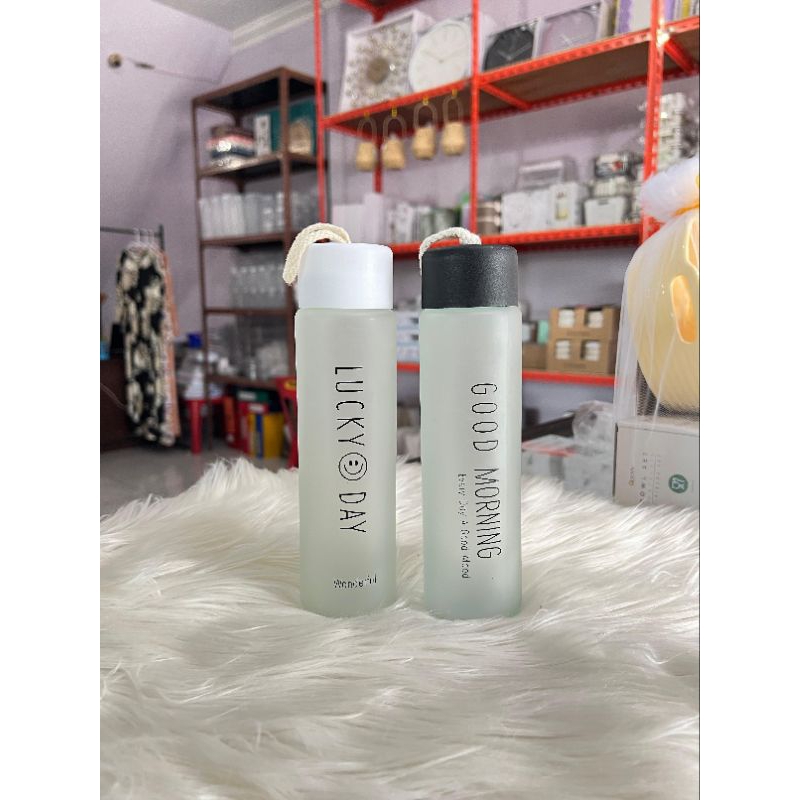 BOTOL MINUM KACA// BOTOL MINUM // TUMBLER KACA