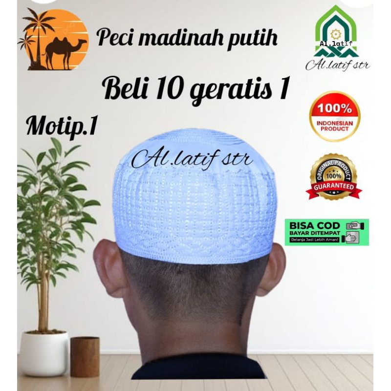 peci madinah peci haji