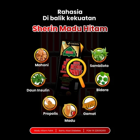 

Ay00! MECCA Madu Hitam Pahit Insulin Gamat Sambiloto Bidara Menurunkan Gula Darah Diabetes