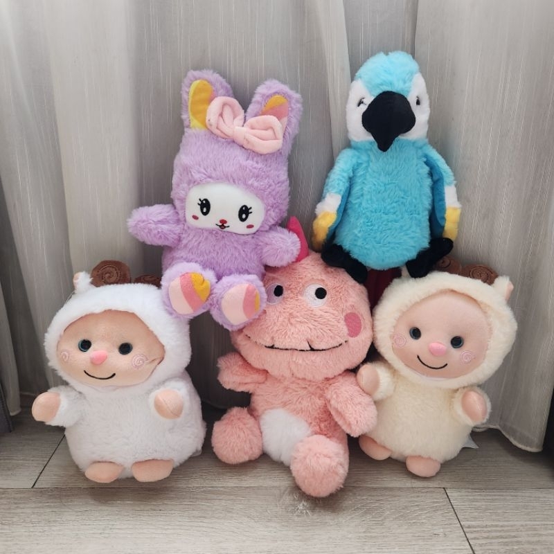 PROMO Boneka Capit Timezone Karakter Binatang/Hewan/Panda/Kuda/Kuda Poni/Beruang/Dino