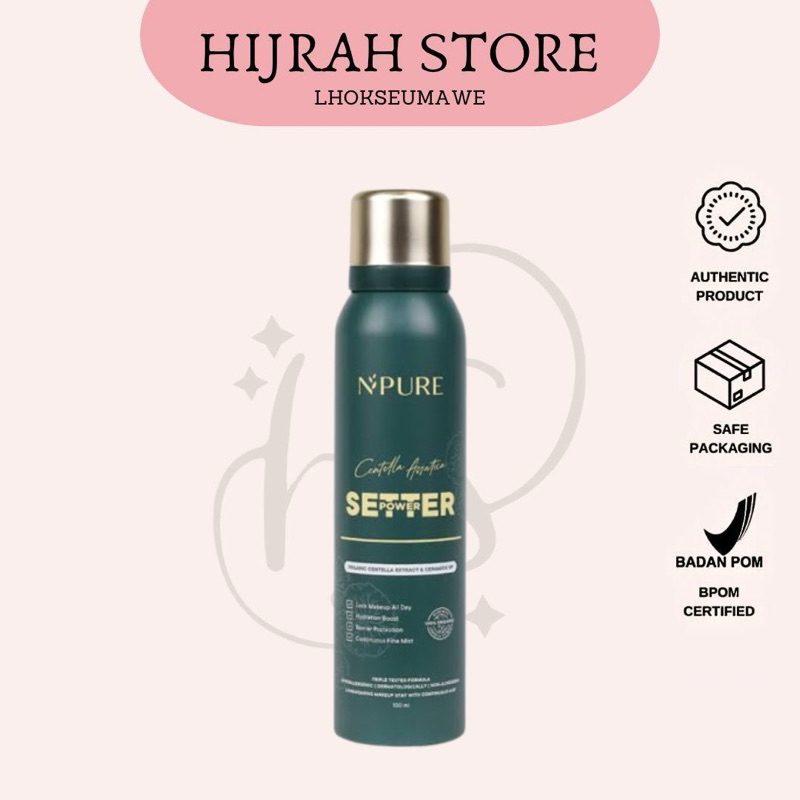 HIJRAH STORE N PURE CICA SETTING SPRAY