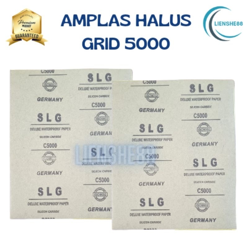 Amplas Duco / Abrasive Paper SLG Waterproof #5000 GERMANY STANDARD