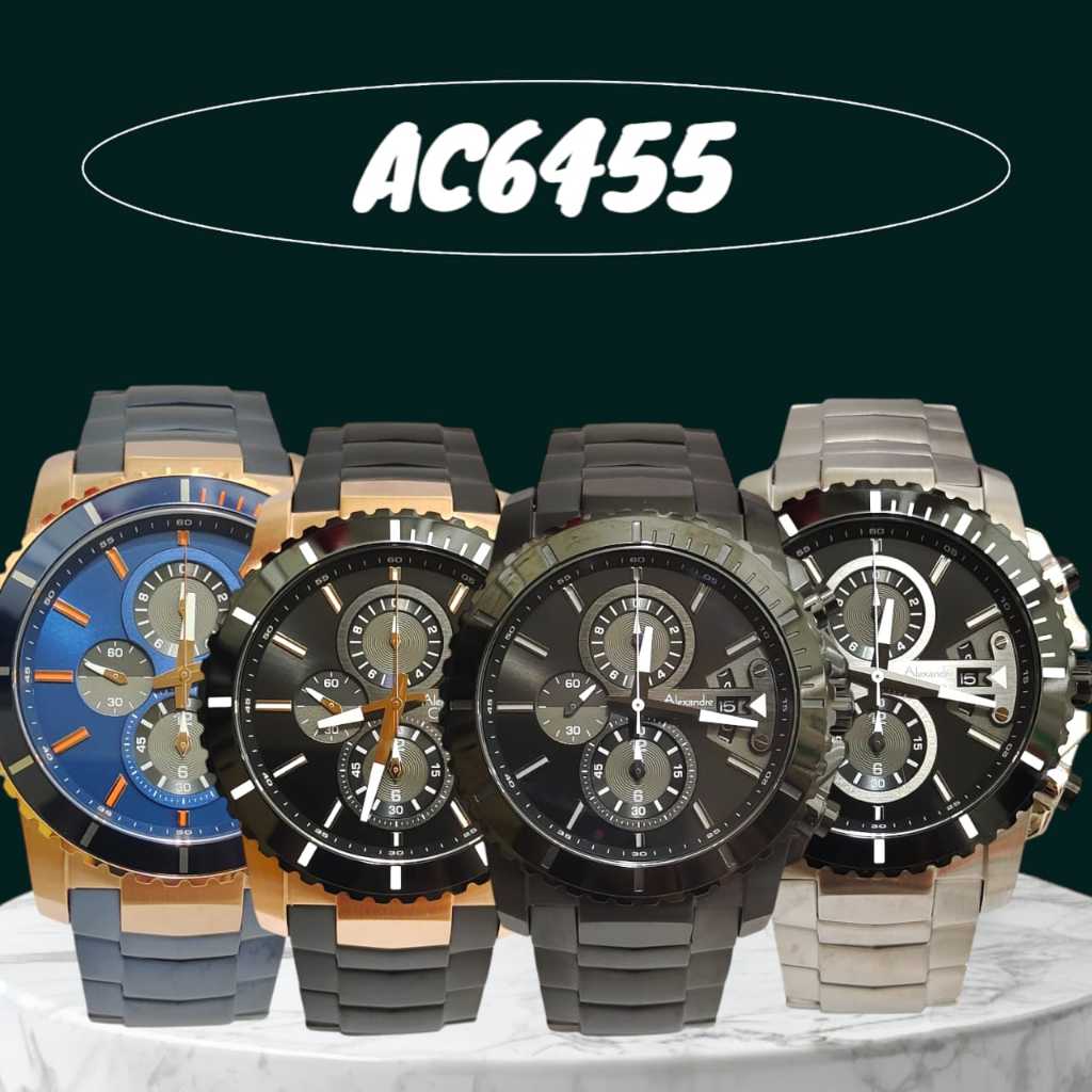 Jam Pria Alexandre Christie AC6455 AC 6455 Original Garansi Resmi Alexander Christie
