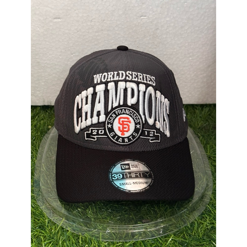Topi New Era Cap Model Build Up Size Small - Medium San Francisco Giants World Series Champions Mlb 