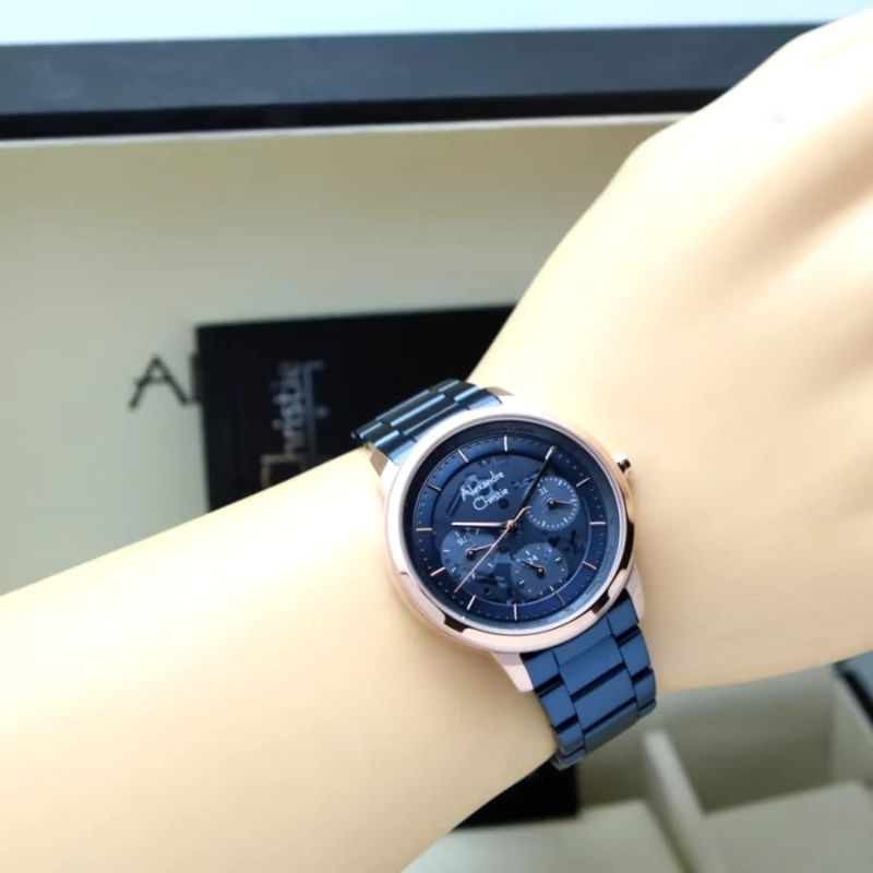 Alexandre Christie AC2A10BF AC2A10 AC 2A10BF AC 2A10 STAINLESS STEEL WANITA