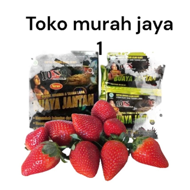 

makanan dan minuman josss crocrodile cupsule