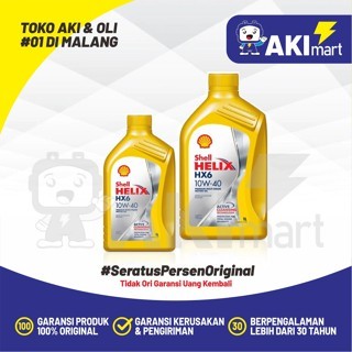 Shell Helix HX6 10W40 1Liter Oli Mobil