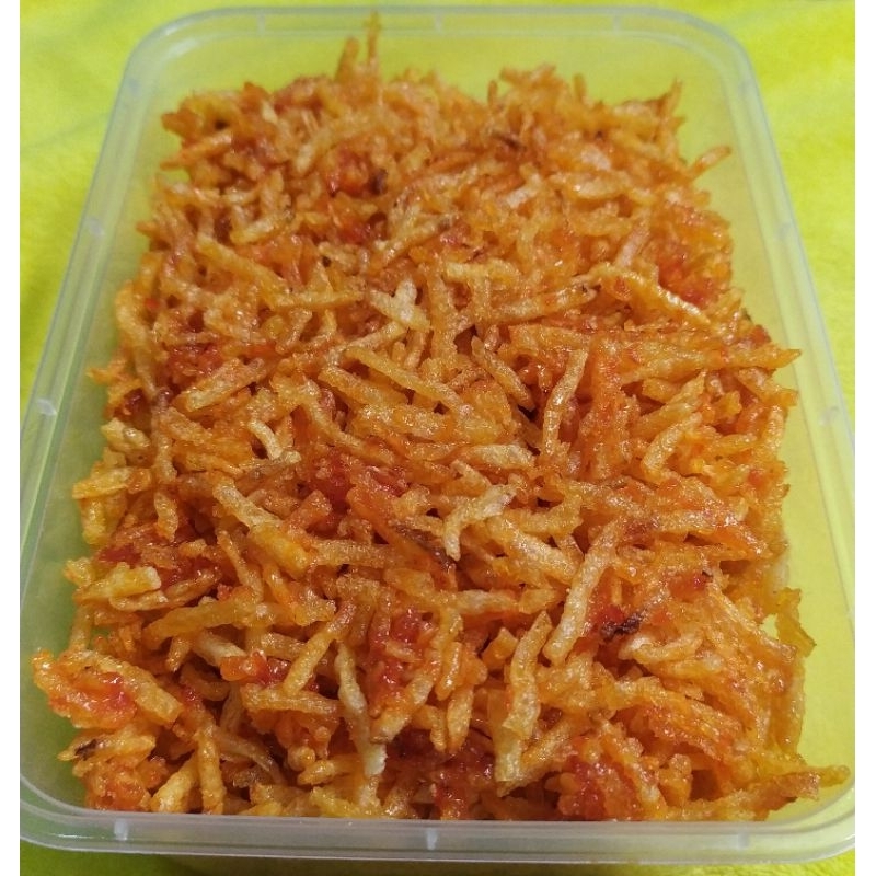 

Kentang Mustopa pedas manis kriuknya dijamin