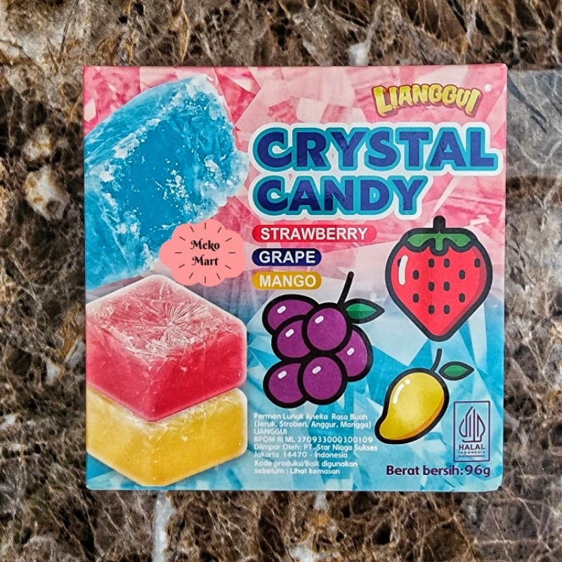 

Lianggui Crystal Candy Permen Lunas Aneka Buah 96gr