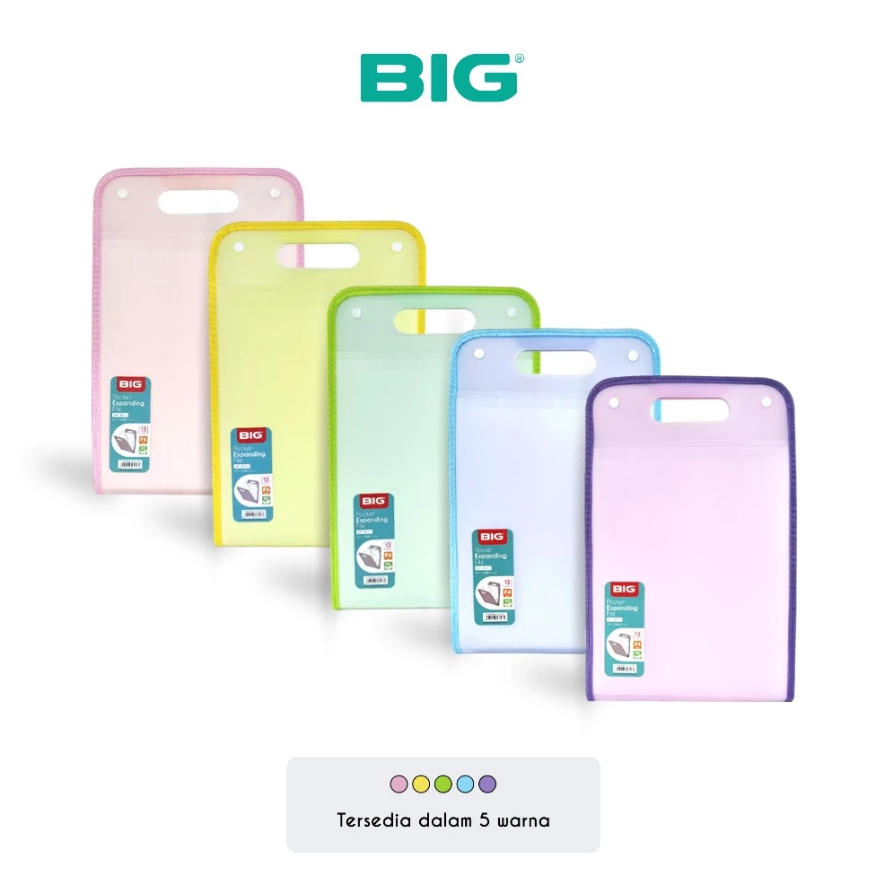 

BIG - Expanding File / Map Harmonika / Organizer Dokumen F4 Folio Kancing 2 Tegak XP-8011
