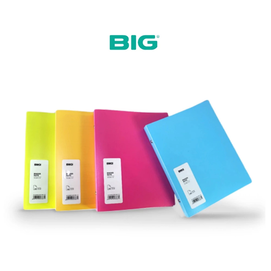 

BIG - Binder Note A5 Ring Warna Pastel Polos BN-101