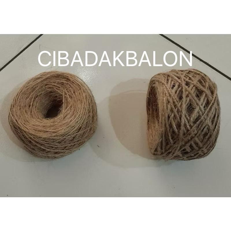 

Tali Rami 1ply 2ply / Tali Goni Panjang 50 meter / Tali Coklat Tali Cokelat