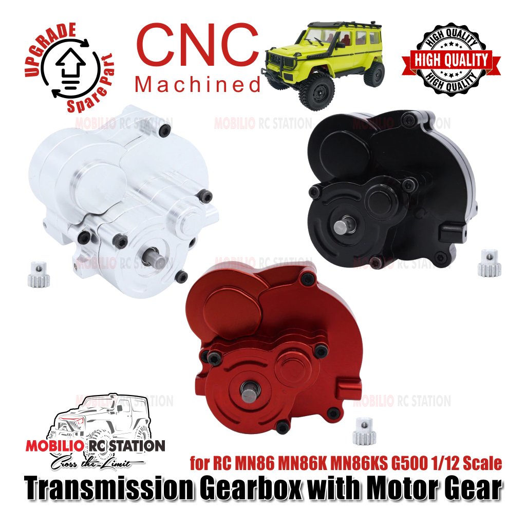 Upgrade Part - Metal CNC Transmission Gearbox for RC MN86 MN86K MN86KS
