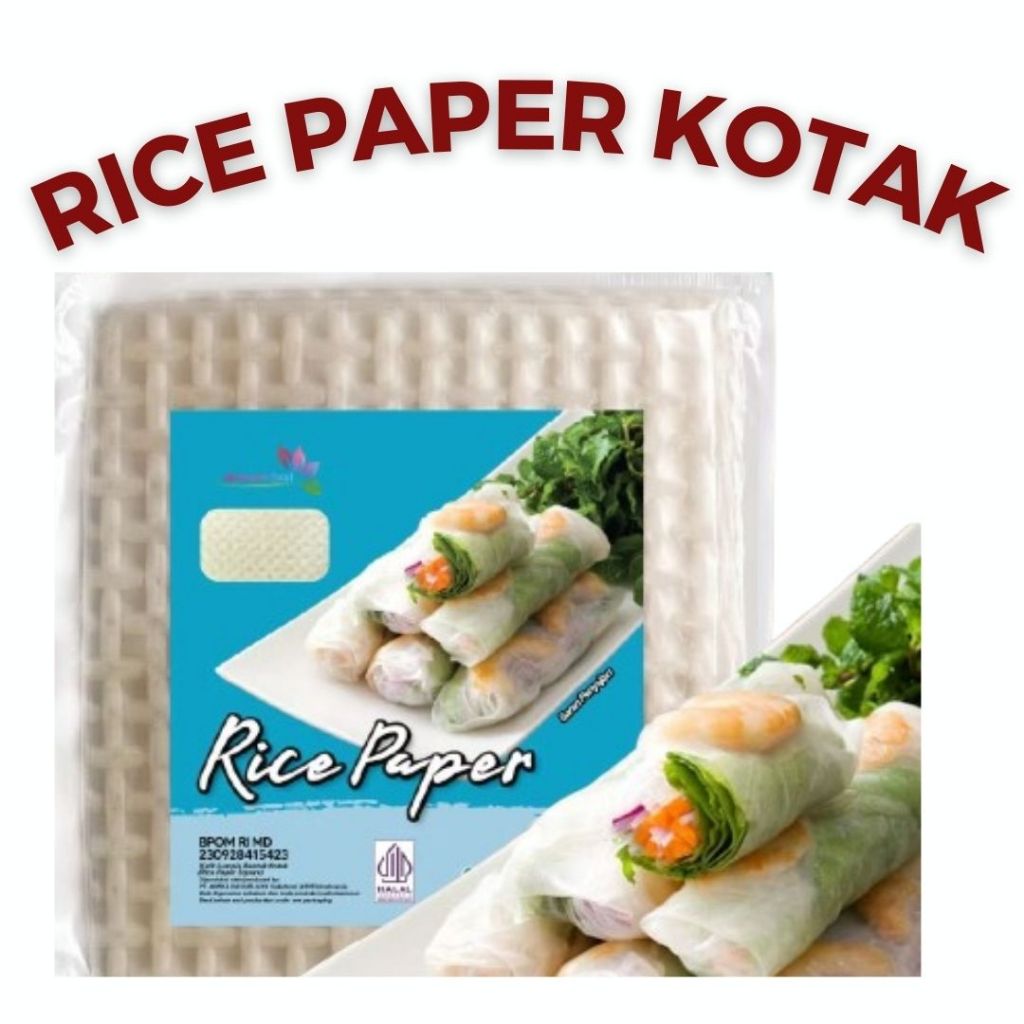 

*LILMAISON* Rice Paper / Kulit Lumpia Vietnam Kotak 30 Lembar / 20 Lembar