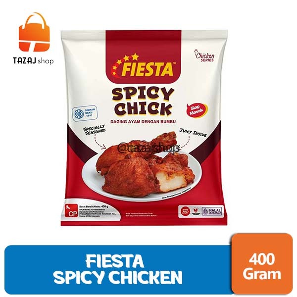 

Fiesta Spicy Chicken Pedas Spicy Chick 400 Gram