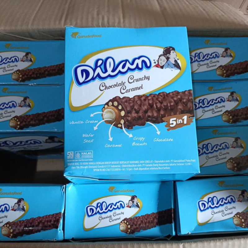 

DILAN CHOCOLATE CRUNCHY CARAMEL 1 BOX