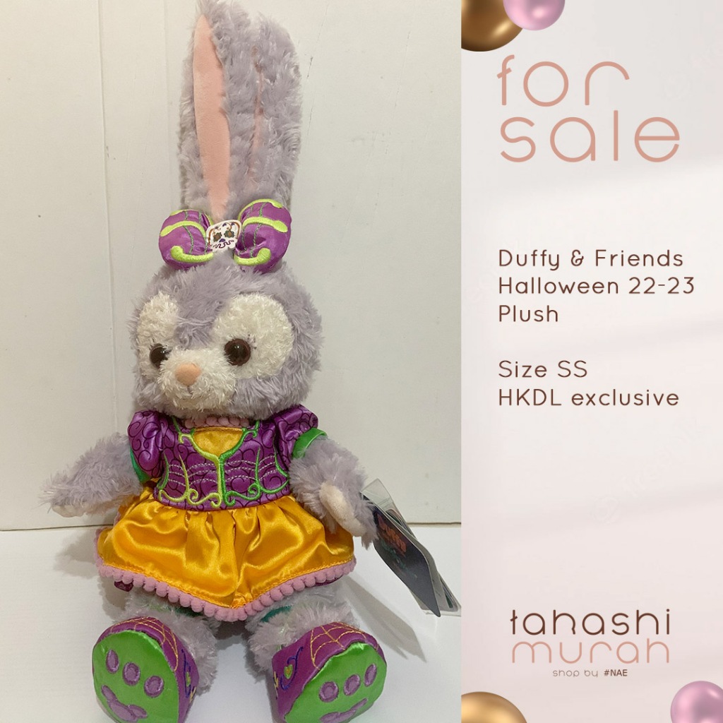 [LAST STOCK] HKDL Disney Boneka Stellalou Kelinci Rabbit Halloween Lucu asli original 100%