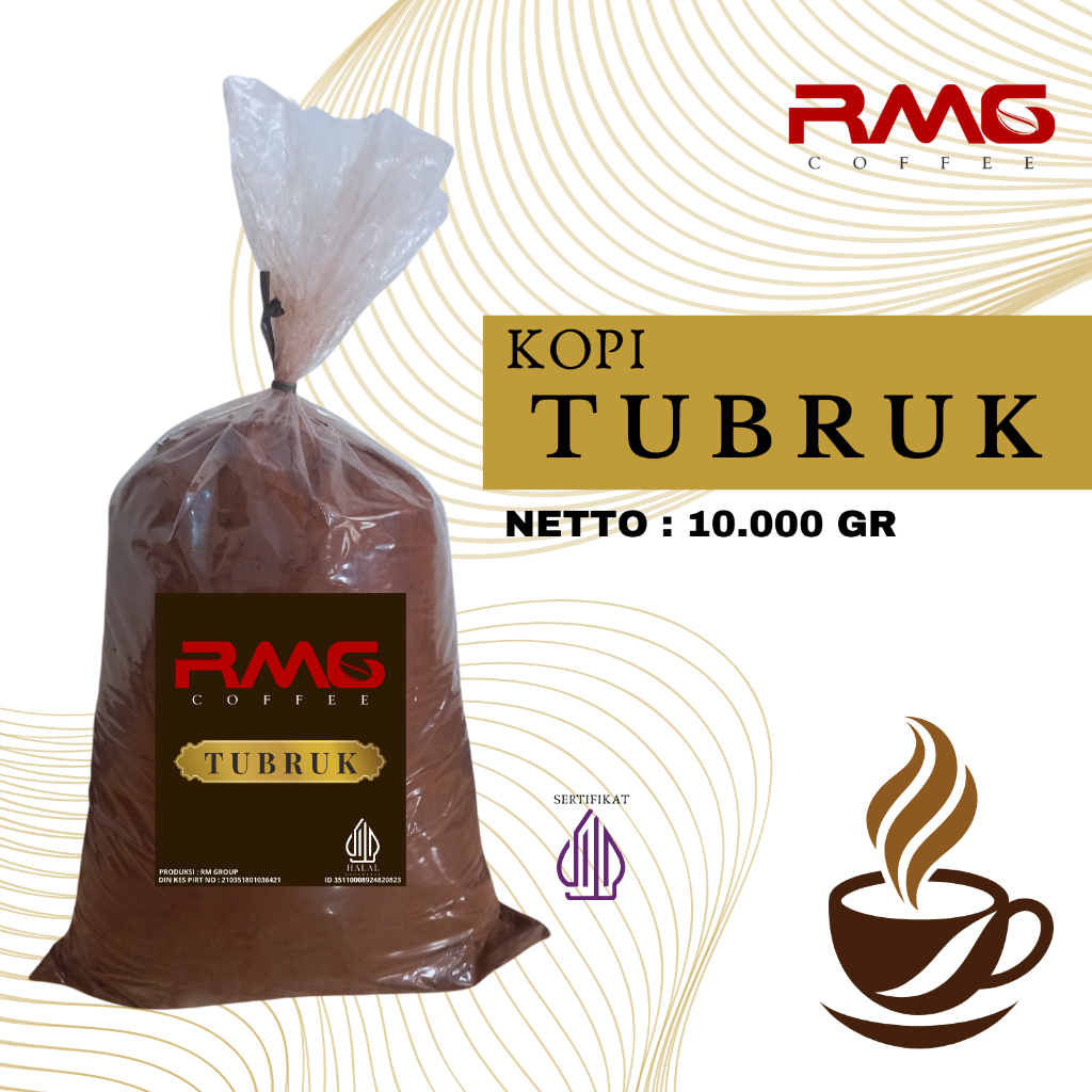 

Bubuk Kopi TUBRUK Isi 10 KG Harga Grosir