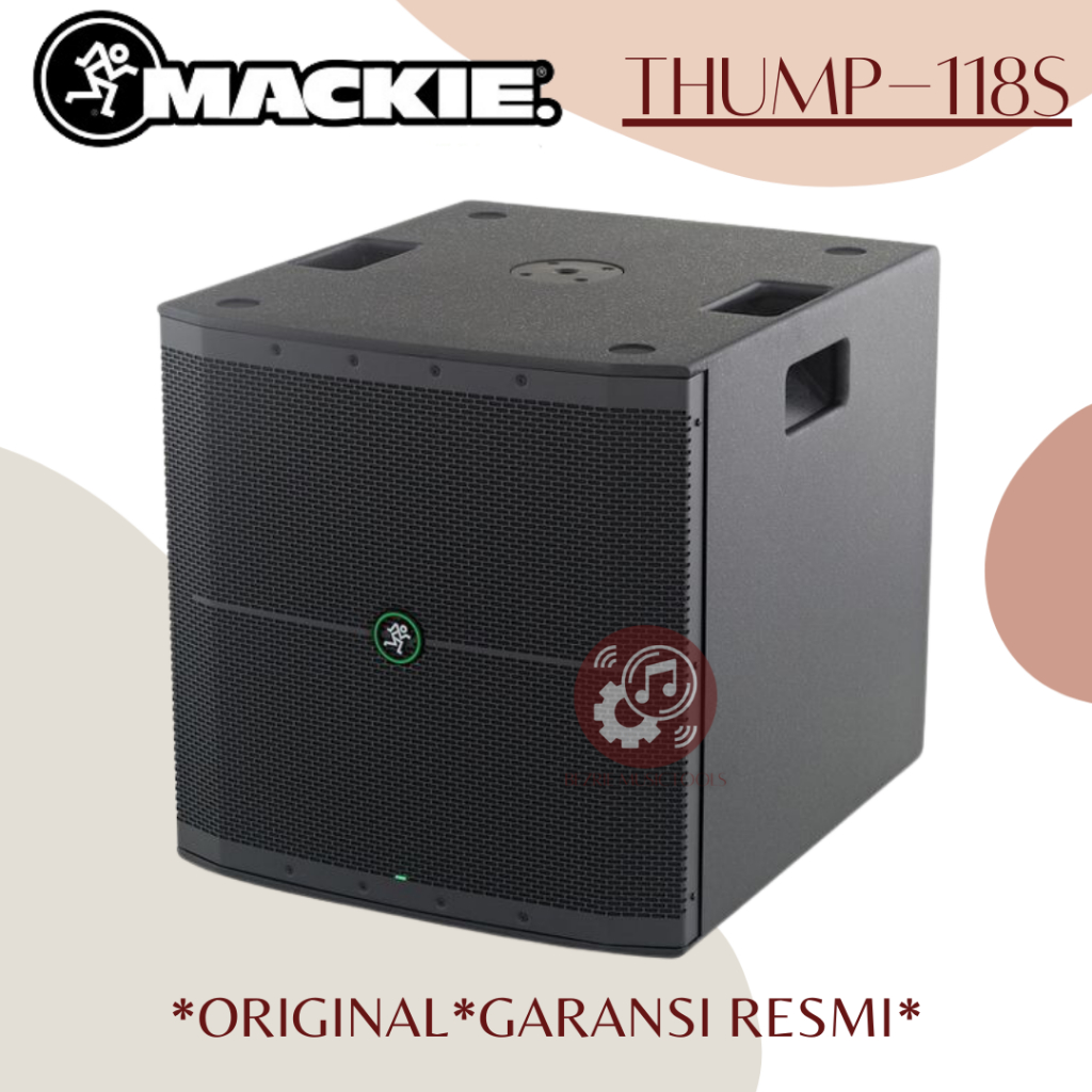 Mackie Thump-118S 1400-watt 18-inch Powered Subwoofer Aktif Thump118s Original