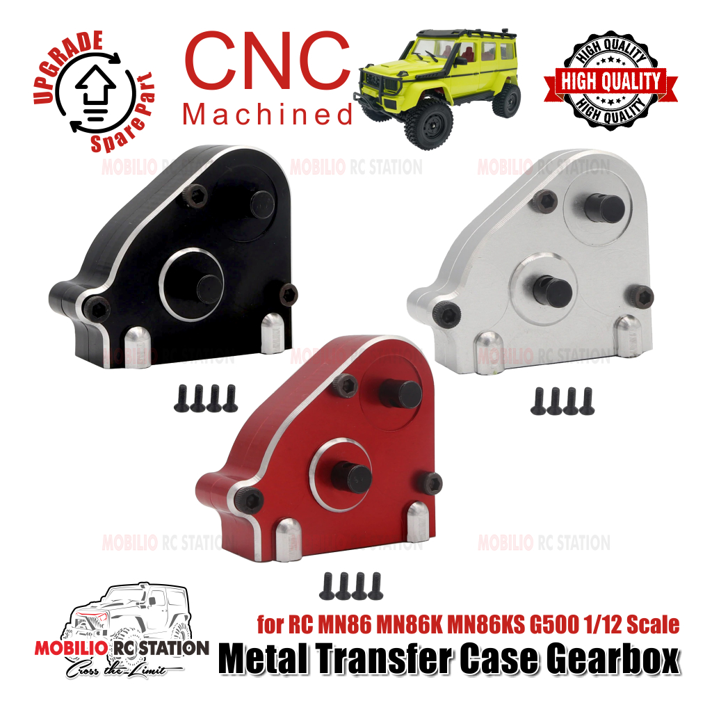 Promo Upgrade Part Metal CNC Transfer Case Gearbox for RC MN86 MN86K MN86KS Berkualitas