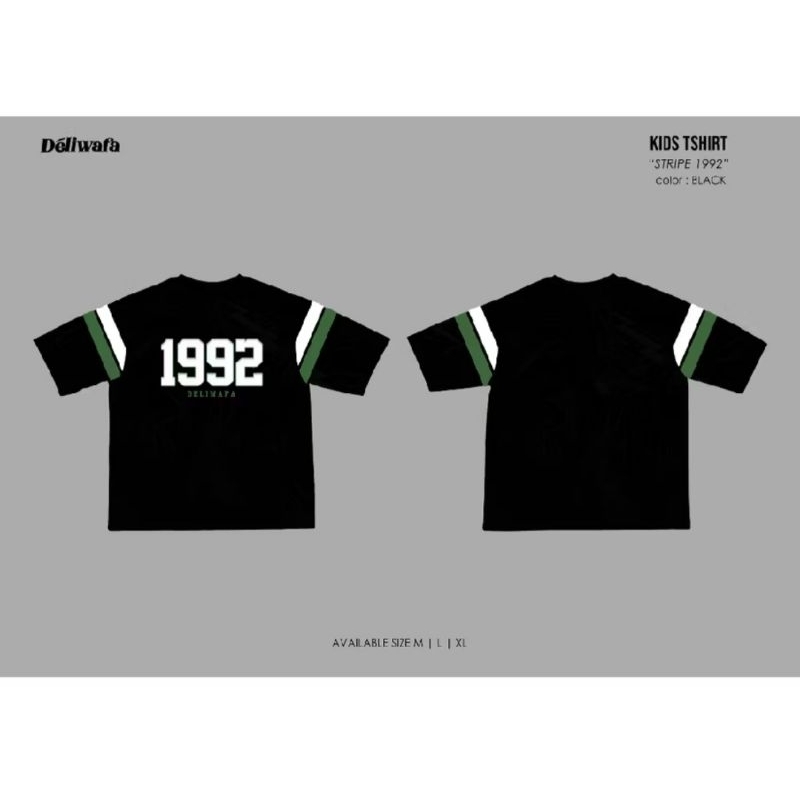 Deliwafa - Stripe 1992 | T-SHIRT KIDS | KAOS ANAK