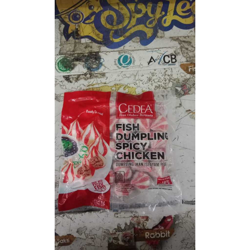 

Cedea Fish Dumpling Spicy Chiken 500 GR