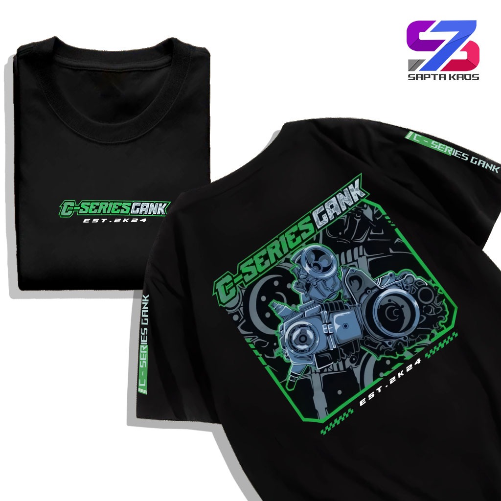 SPT149 KAOS C SERIES GANK - T SHIRT C SERIES GANK - KAOS RACING - KAOS PRIA COD SEHARI JADI
