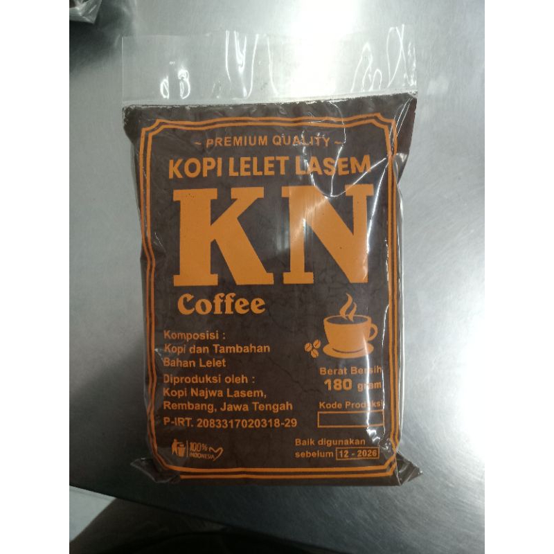 

KOPI LELET KN KHAS LASEM 180g