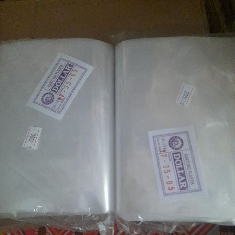 Plastik Dollar tebal 0.5