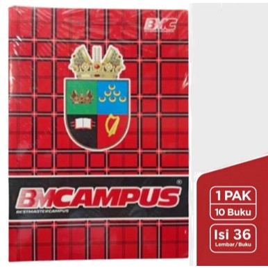 

Buku Tulis BM CAMPUS isi 36 Lembar - Toko Children'sNeed