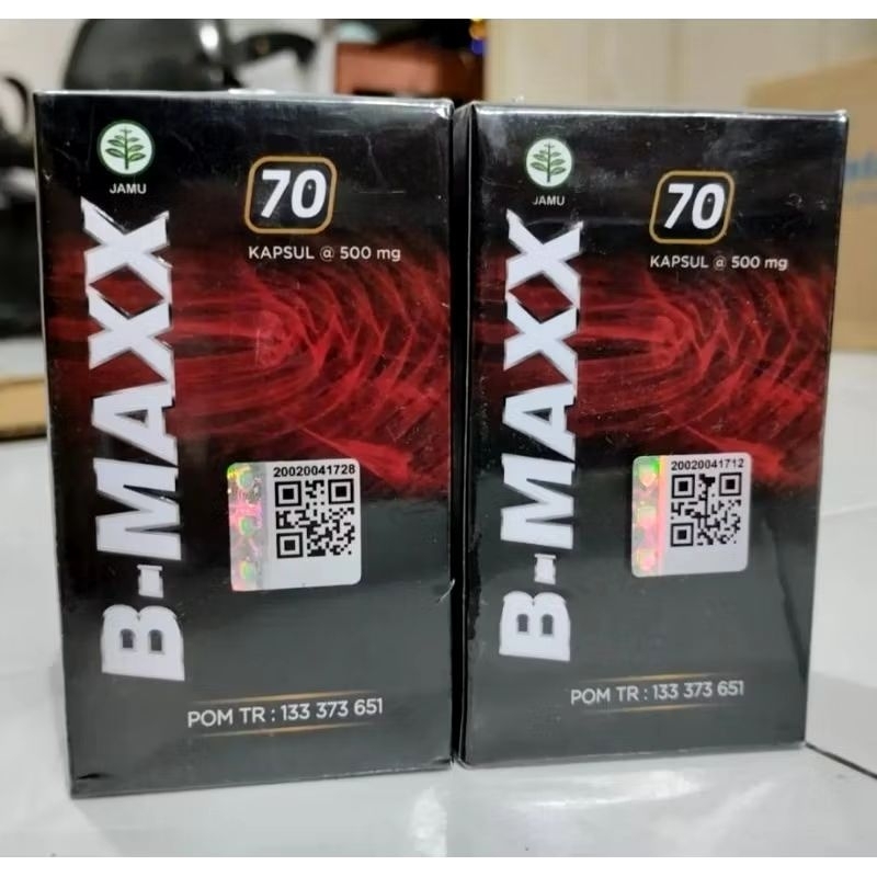 B MAXX 70 KAPSUL ORIGINALKEMASAN TERBARU