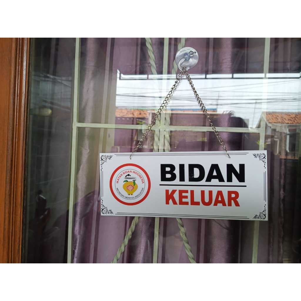 

Papan informasi Praktek Bidan Logo IBI