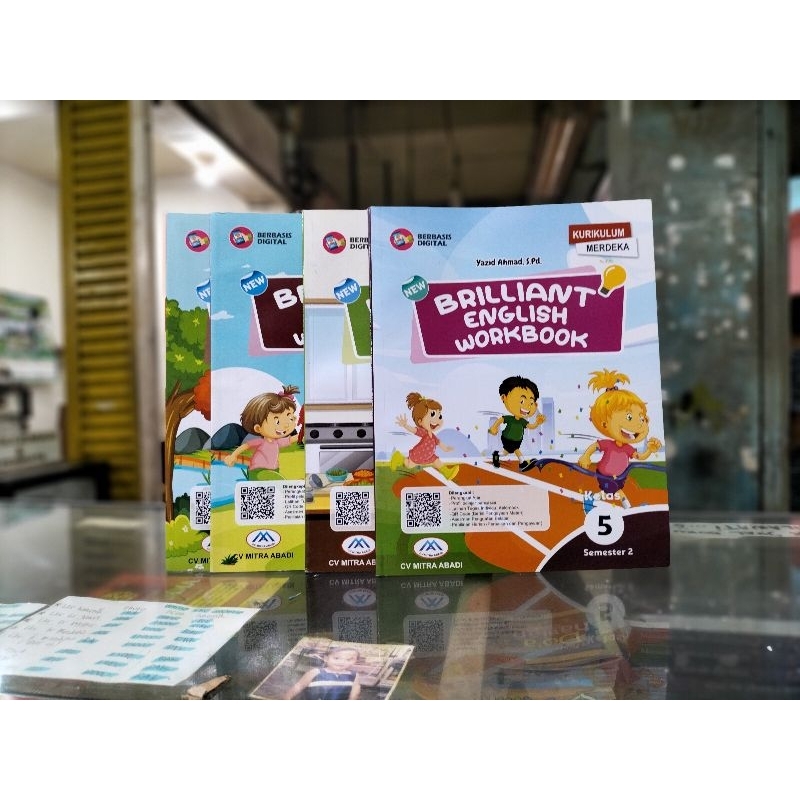 BRILLIANT ENGLISH WORKBOOK KELAS 1 2 3 4 5 6 SEMESTER 2 PENERBIT CV.MITRA ABADI