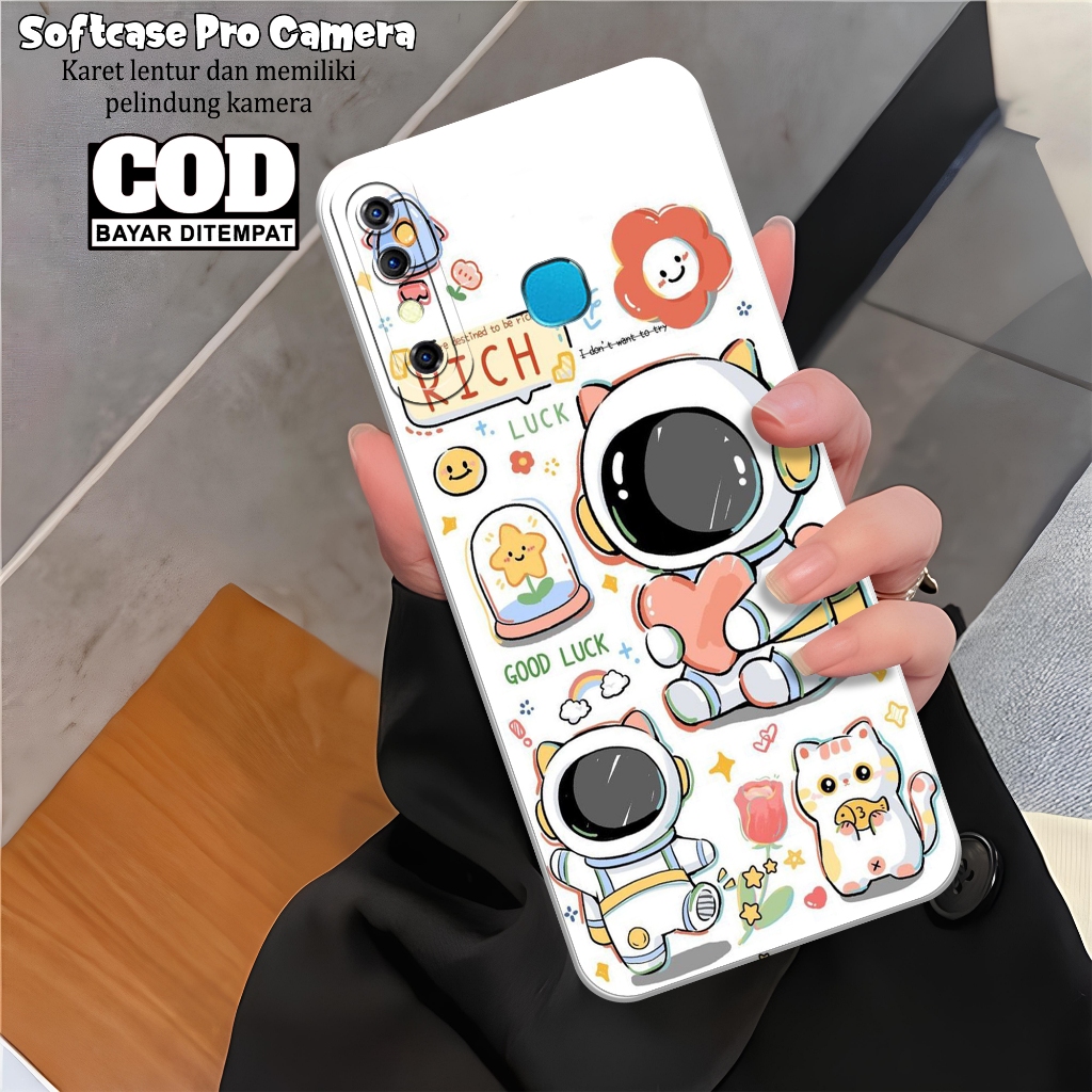 Case INFINIX HOT 8 - INFINIX HOT 8 Terbaru - Softcase  INFINIX HOT 8 - Softcase Pro Camera - Casing 