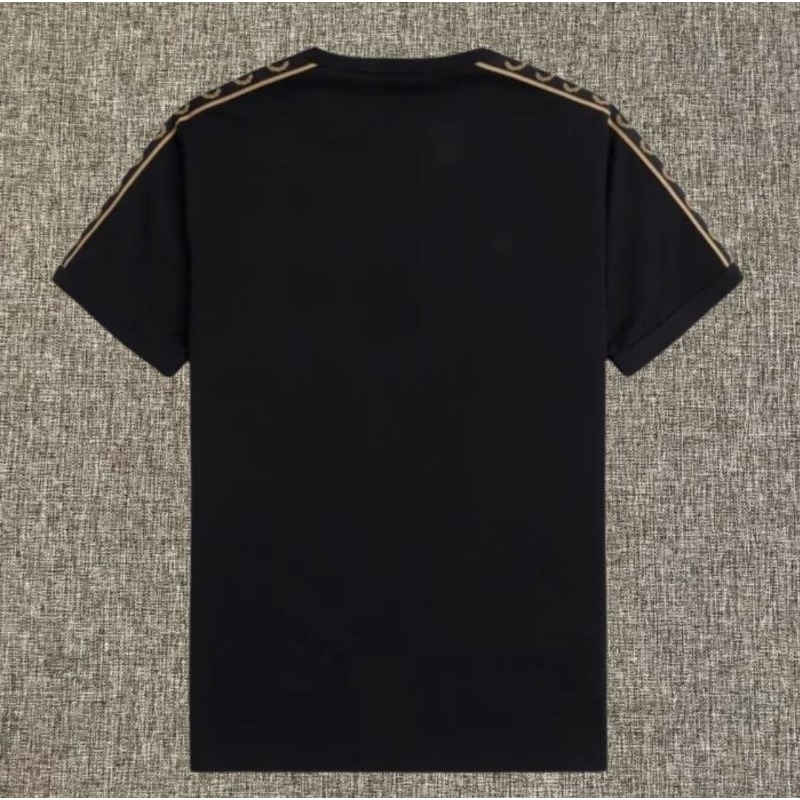 FRED PERRY ORIGINAL.TAPED GOLD NEW TSHIRT