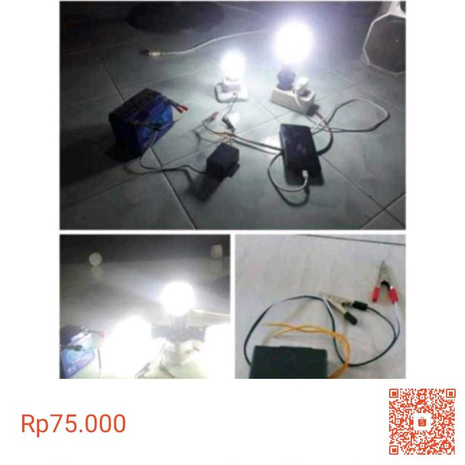 Inverter Mini 35wat Dc 12v to Ac 220v