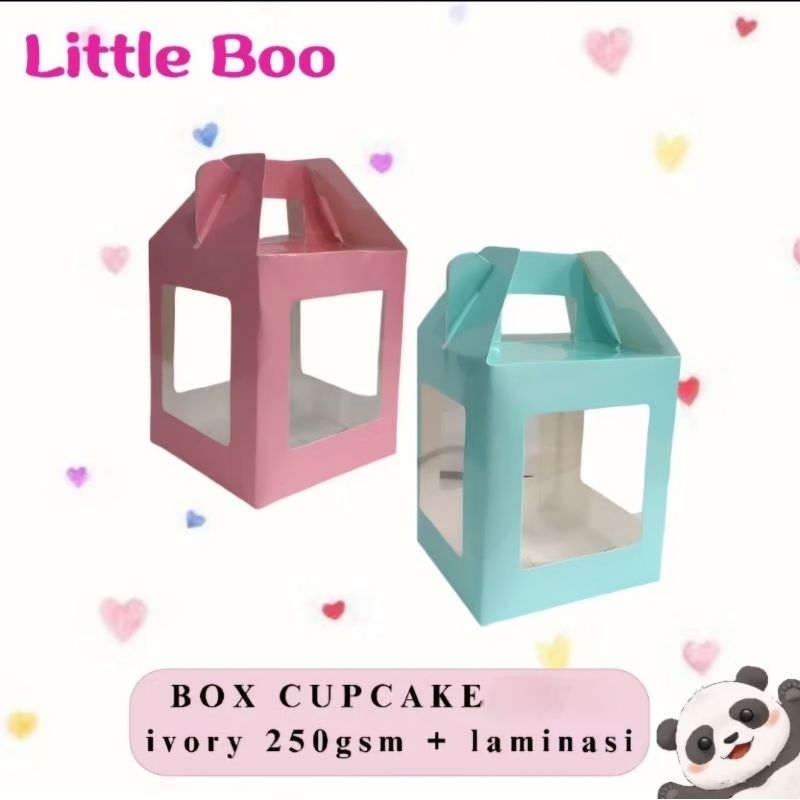 Box cupcake / Kotak kue cupcake