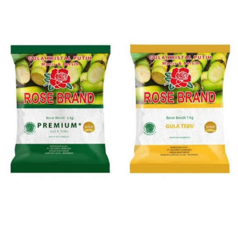 

GULA ROSEBRAND KEMASAN KUNING/ HIJAU 1KG