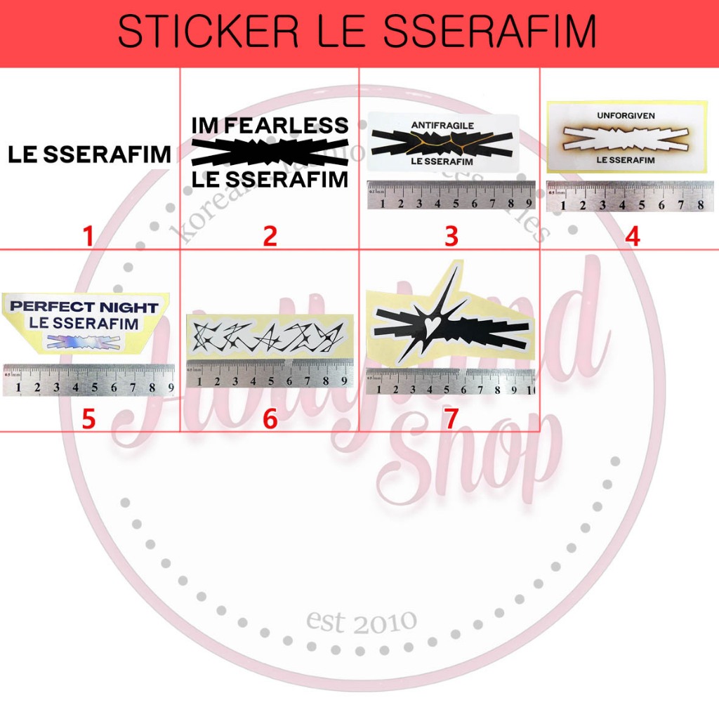 

Sticker lessera (5pcs Sticker) Unofficial
