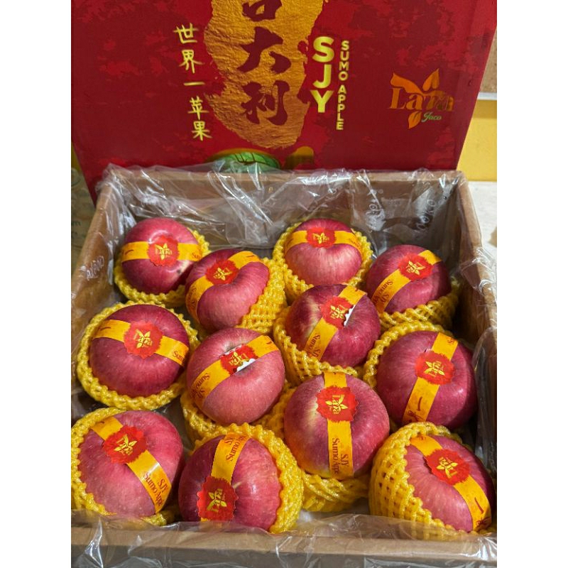 

Apel Sekaiichi Premium Lara Apel Sumo 1 box isi 12