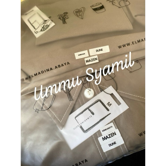 SET KEMEJABAYA M & AMROUN L , WARNA DUNE