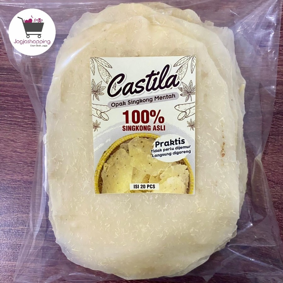 

Opak Singkong Mentah Castila Oleh Oleh Jogja