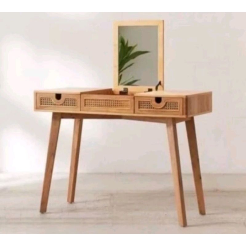 meja rias meja rias kayu jati tolet