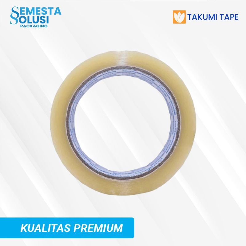 

Lakban Bening - Coklat - 48 mm x 100 Yard - Takumi Tape