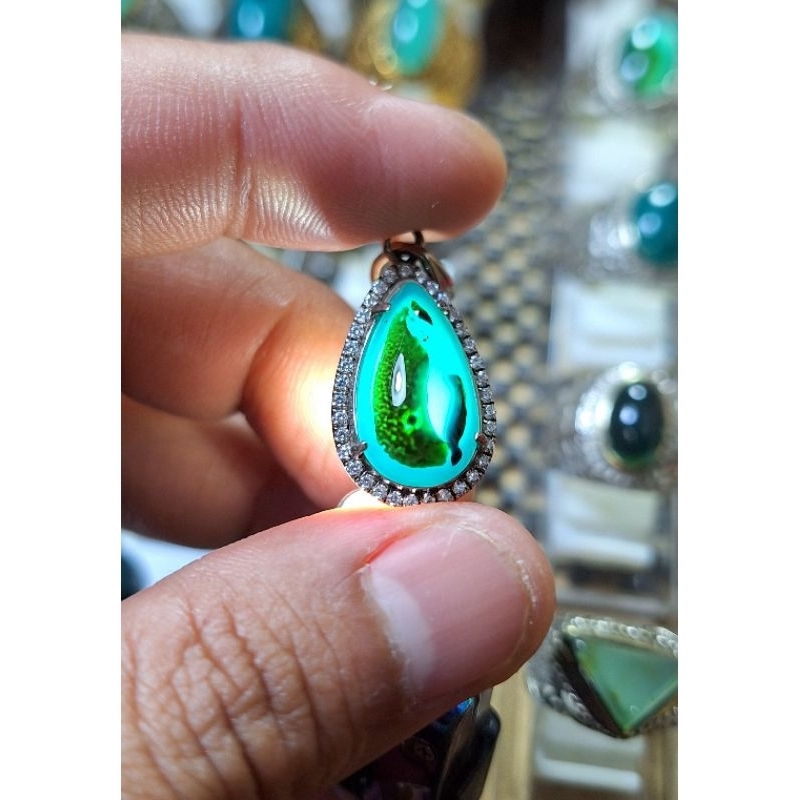 Bandul Liontin Bacan Ring Perak 2