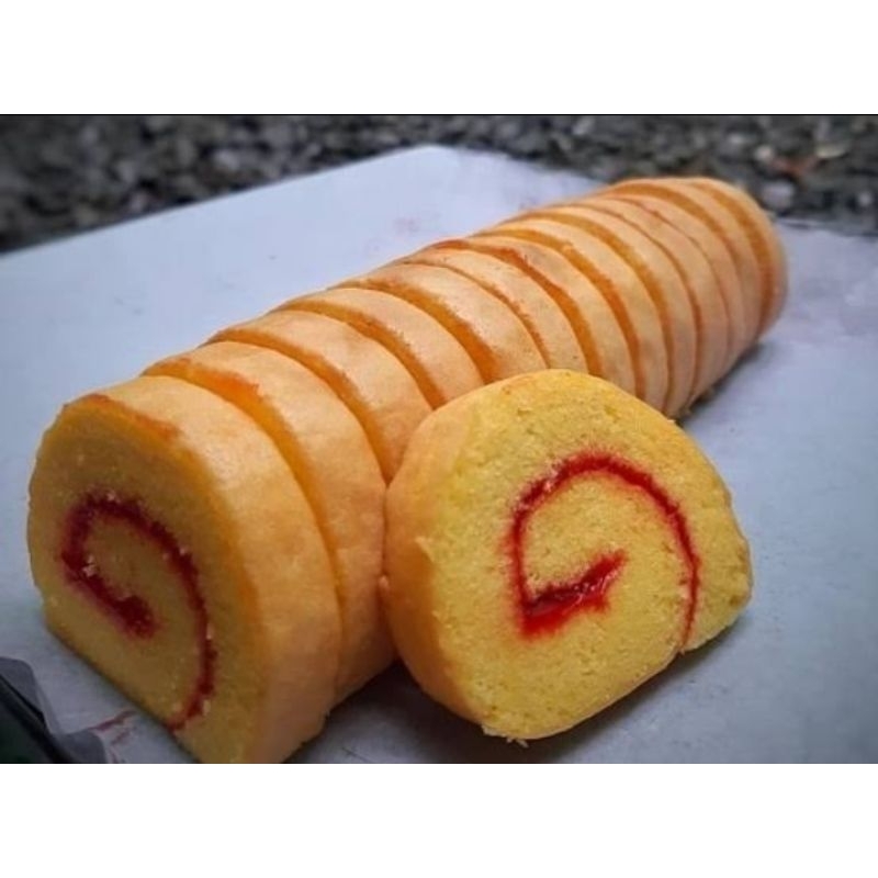 

BOLU GULUNG SELAI STROBERY UKURAN 24