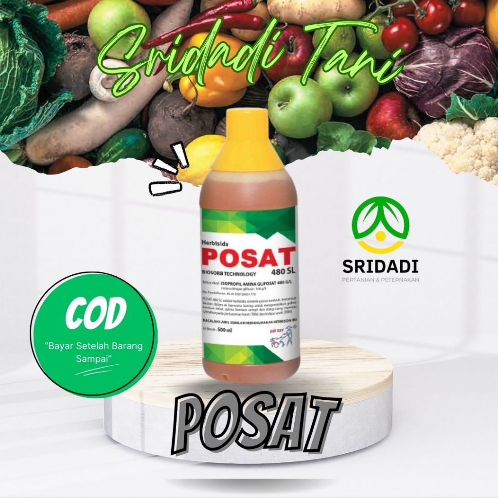 HERBISIDA SISTEMIK POSAT 480SL 1 LITER