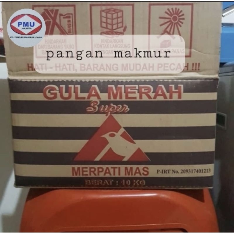

gula merah hitam cap merpati mas 10 kg
