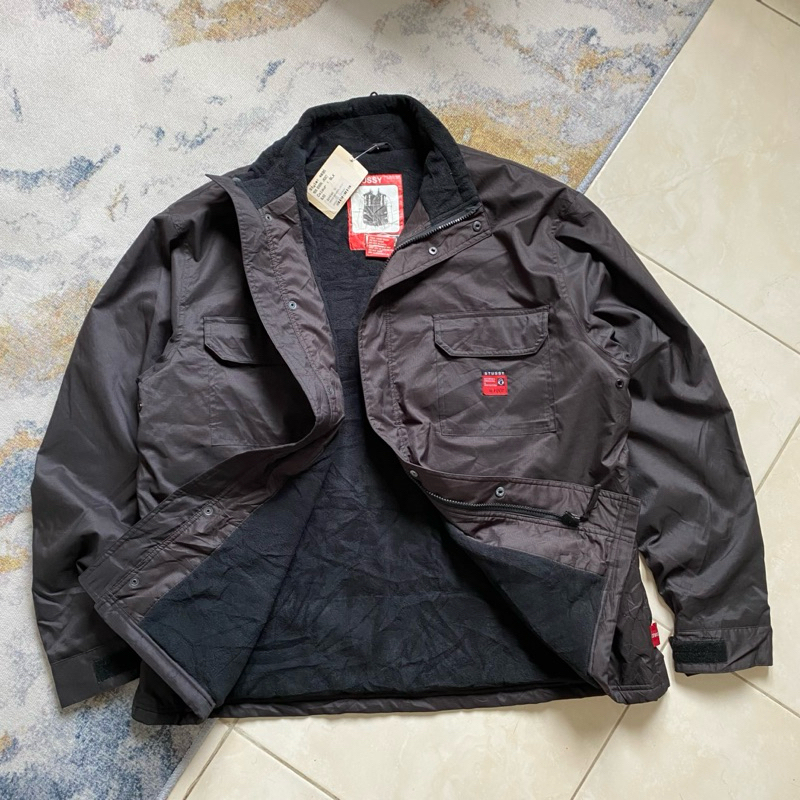 work jaket stussy double pocket BNWT