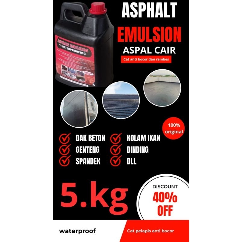 cat pelapis anti bocor || aspal cair || cat atasi bocor || aspal emulsion
